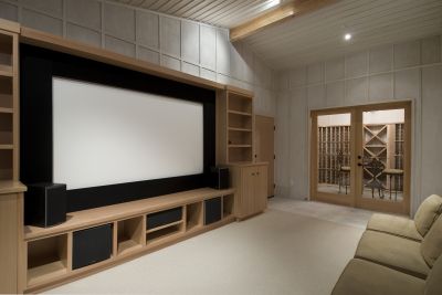 Theater Room Installation in Orem, UT
